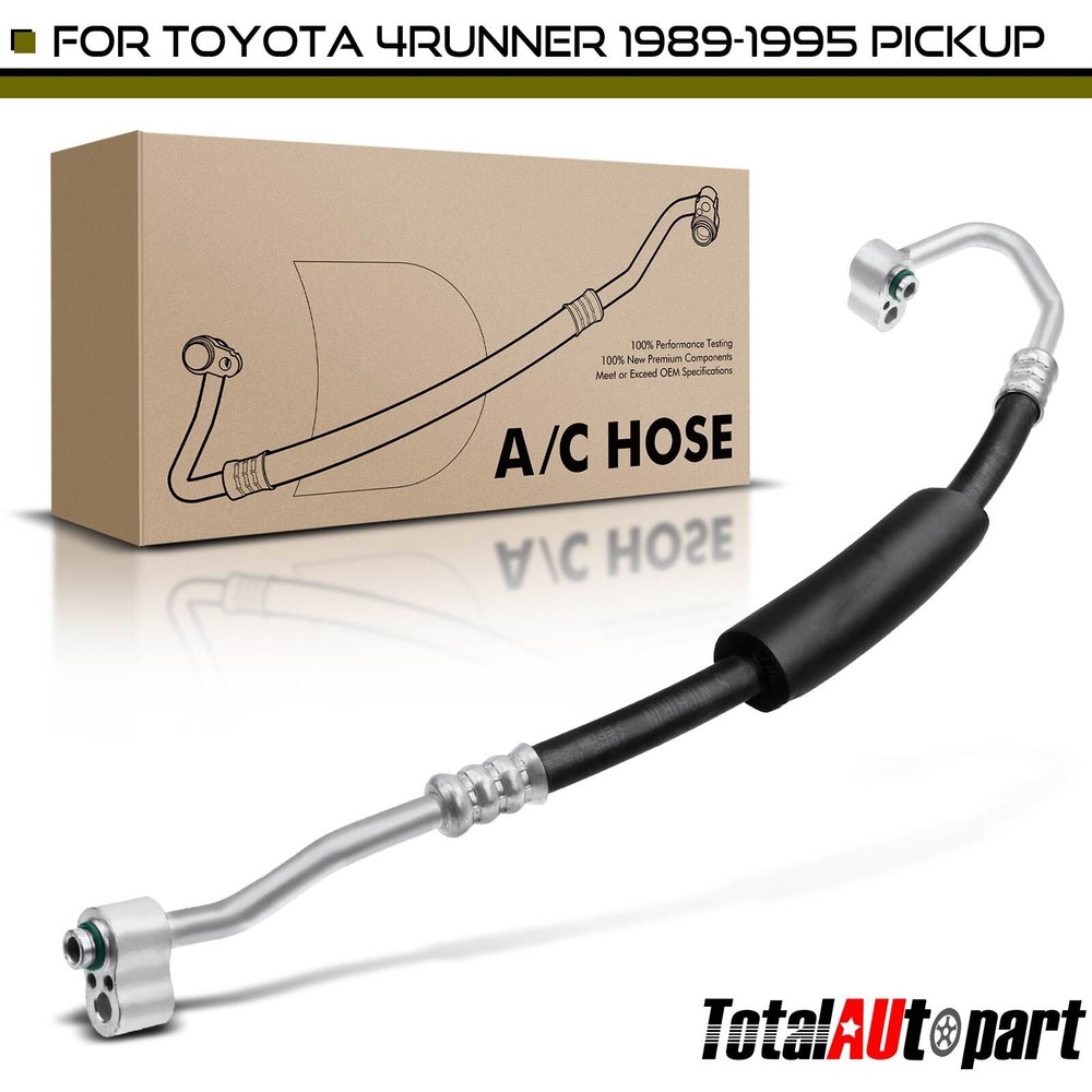 Toyota 4Runner Pickup AC Refrigerant Discharge Line 1989-1995 2.4L-image