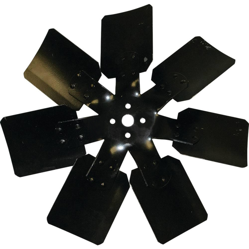 OEM Grade Fan Blade 7 Blade 1706-6566 Case 580SN 580SM 590SM Backhoe No AC CW-image