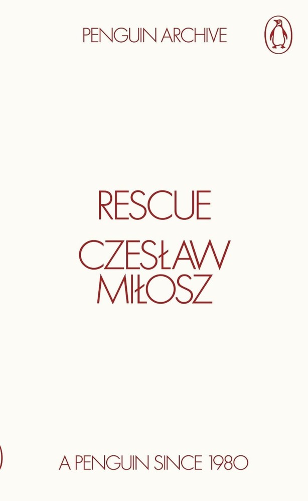 Rescue by Czeslaw Milosz (English) Paperback Book