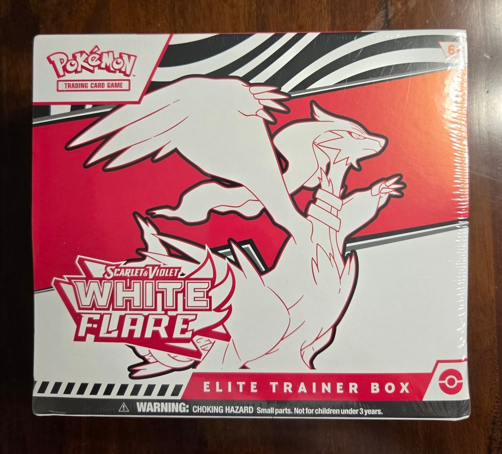 Pokémon White Flare Elite Trainer Box ETB Scarlet & Violet SEALED NEW