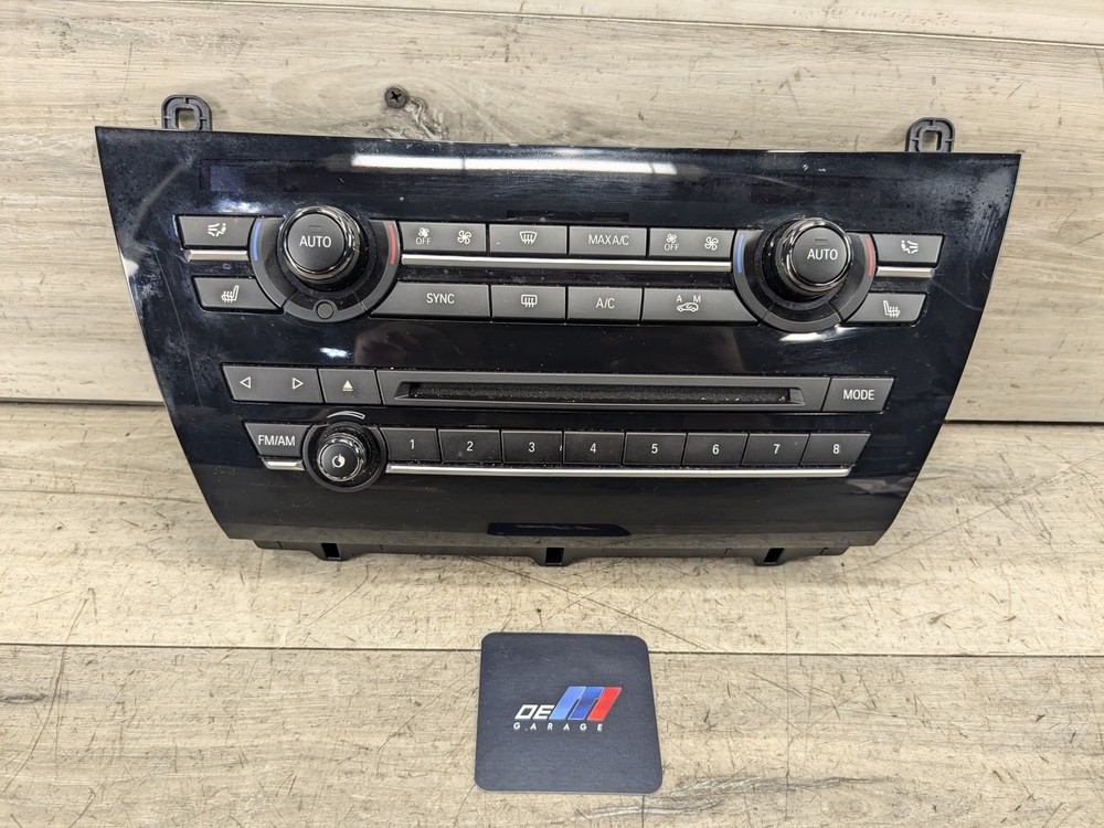 OEM BMW F15 F16 F85 X5 X6 AC Climate Heater Control Panel Radio Switch CERAMIC