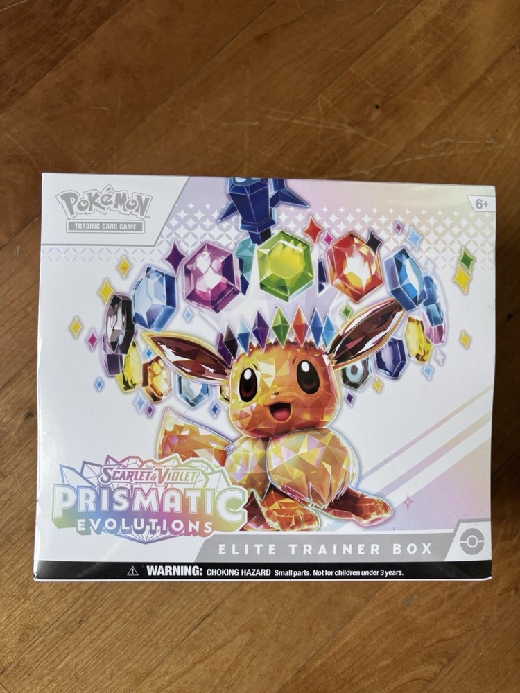 Pokemon Tcg Prismatic Evolutions Elite Trainer Box Brand New Factory Sealed Etb!
