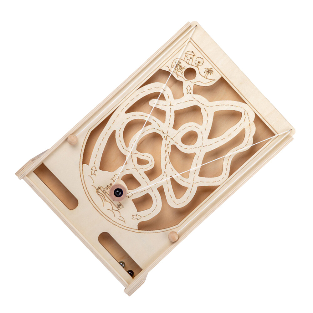 Maze Beads Toy Interactive Maze Beads Game Children Labyrinth Game