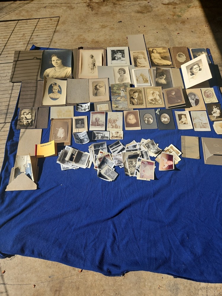 Instant Collection! 100+ Piece Antique & Vintage Photo Lot