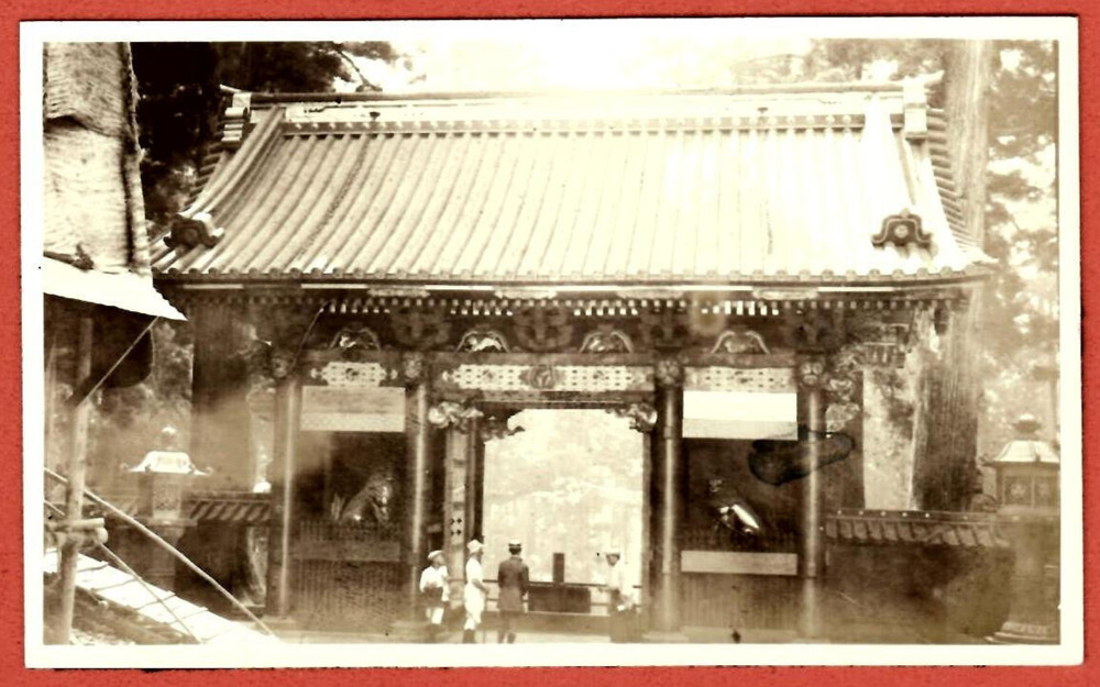 Japan Nikko. 1917 Usa Photo Red Cross Mission 470