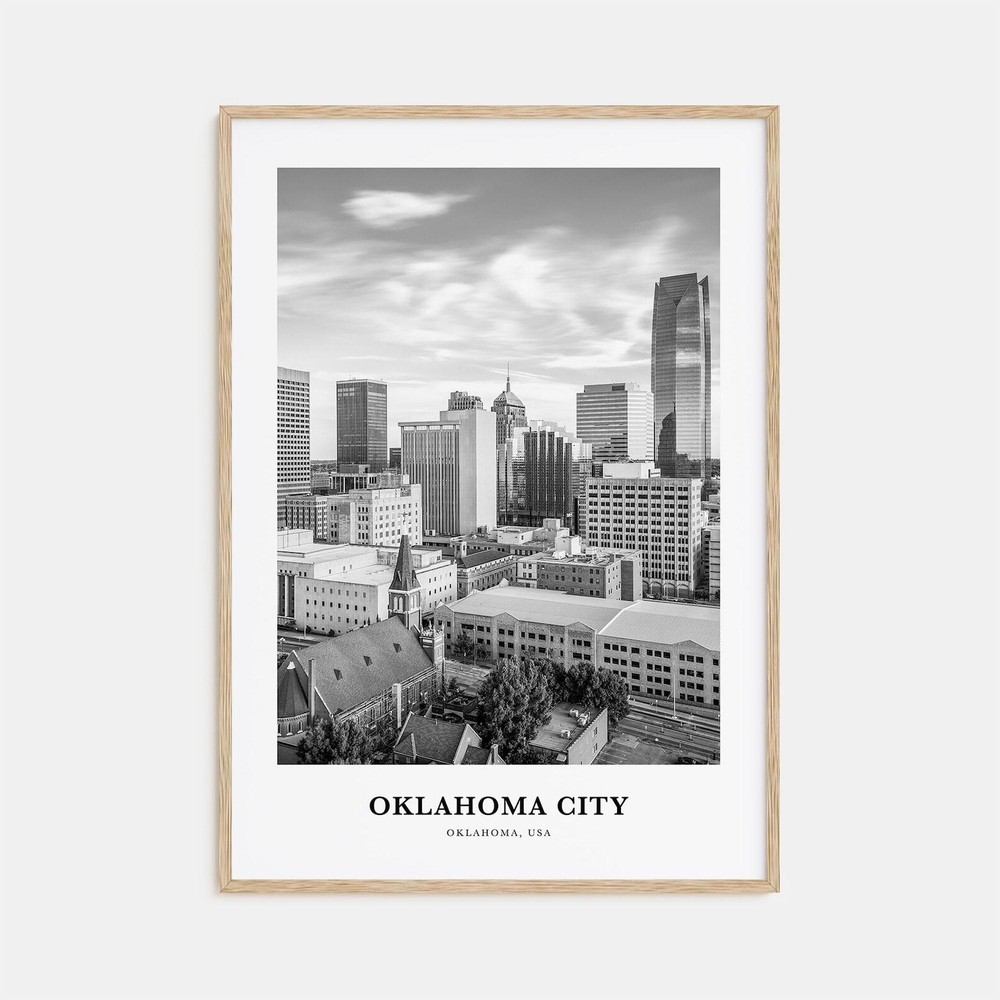 Oklahoma City Wall Art No 1 Oklahoma City Wall Decor Oklahoma City Poster