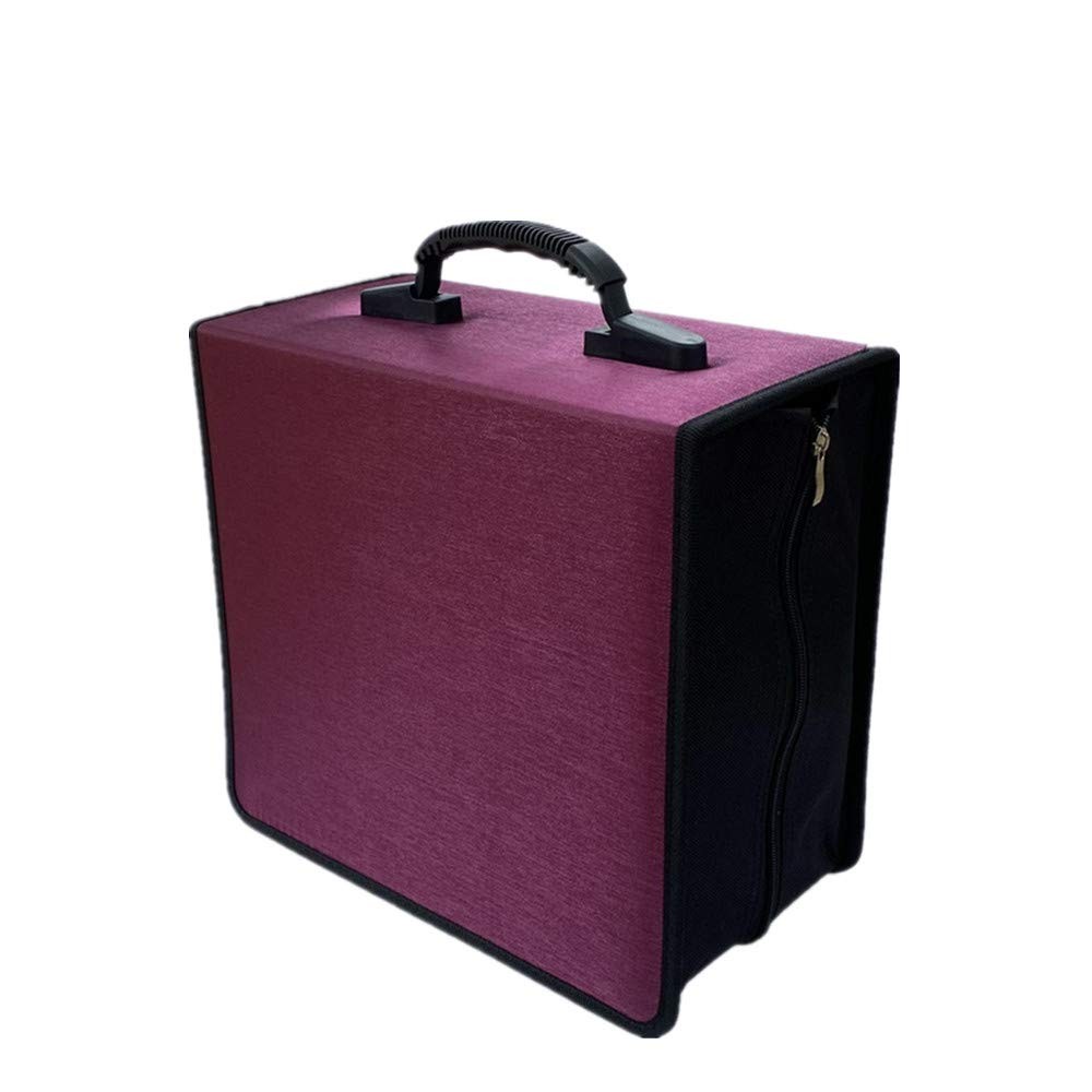 CD DVD Case Holder Organizer Wallet Sleeves Booklet Binder Storage 400 Capacity