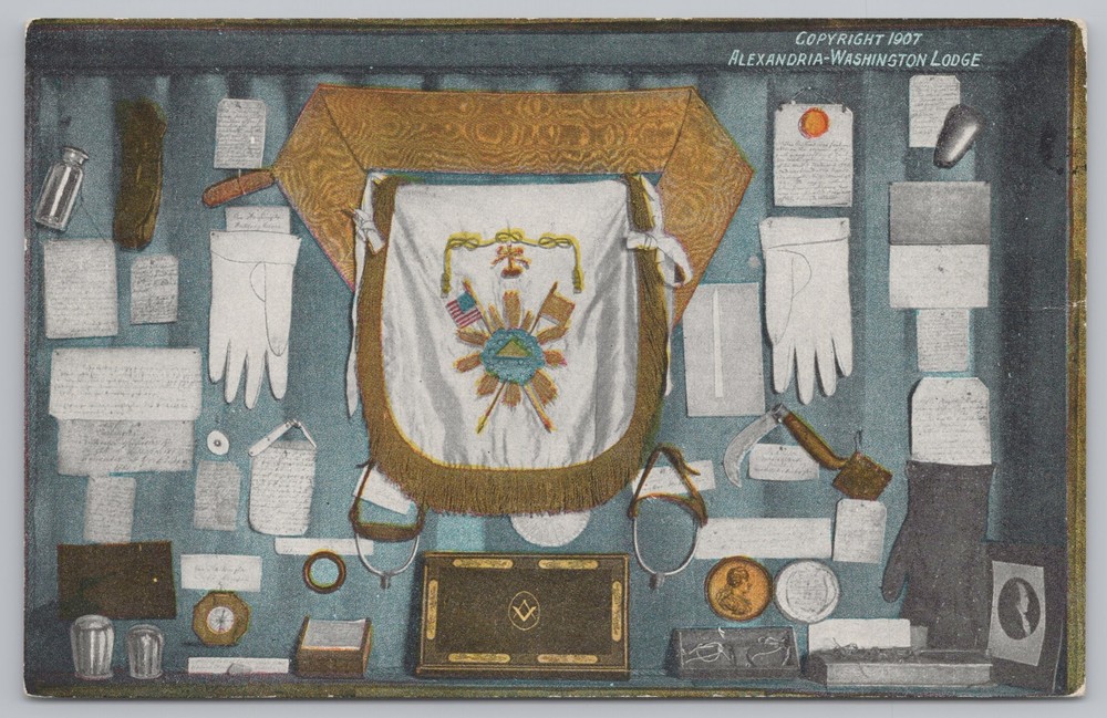 Native Americana Indian~Alexandria Washington Lodge WA Relics~Vintage Postcard