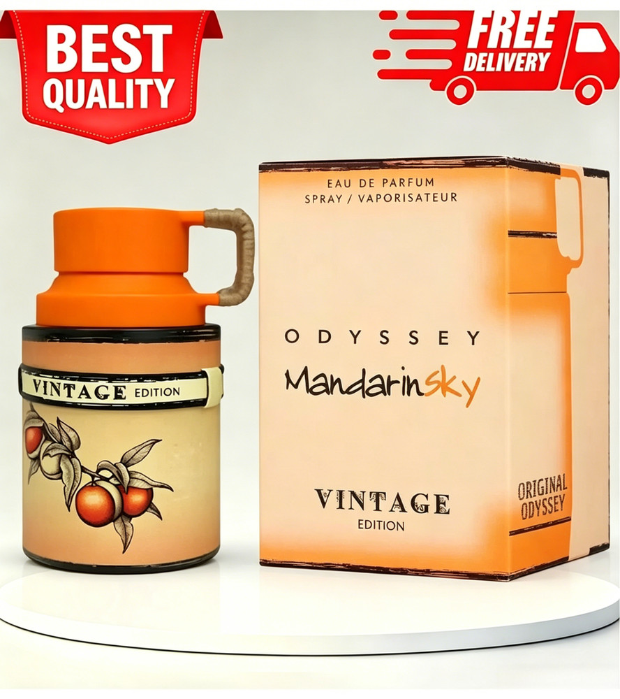 Armaf Odyssey Mandarin Sky Vintage Edition 100ml/3.4oz Unisex New Sealed