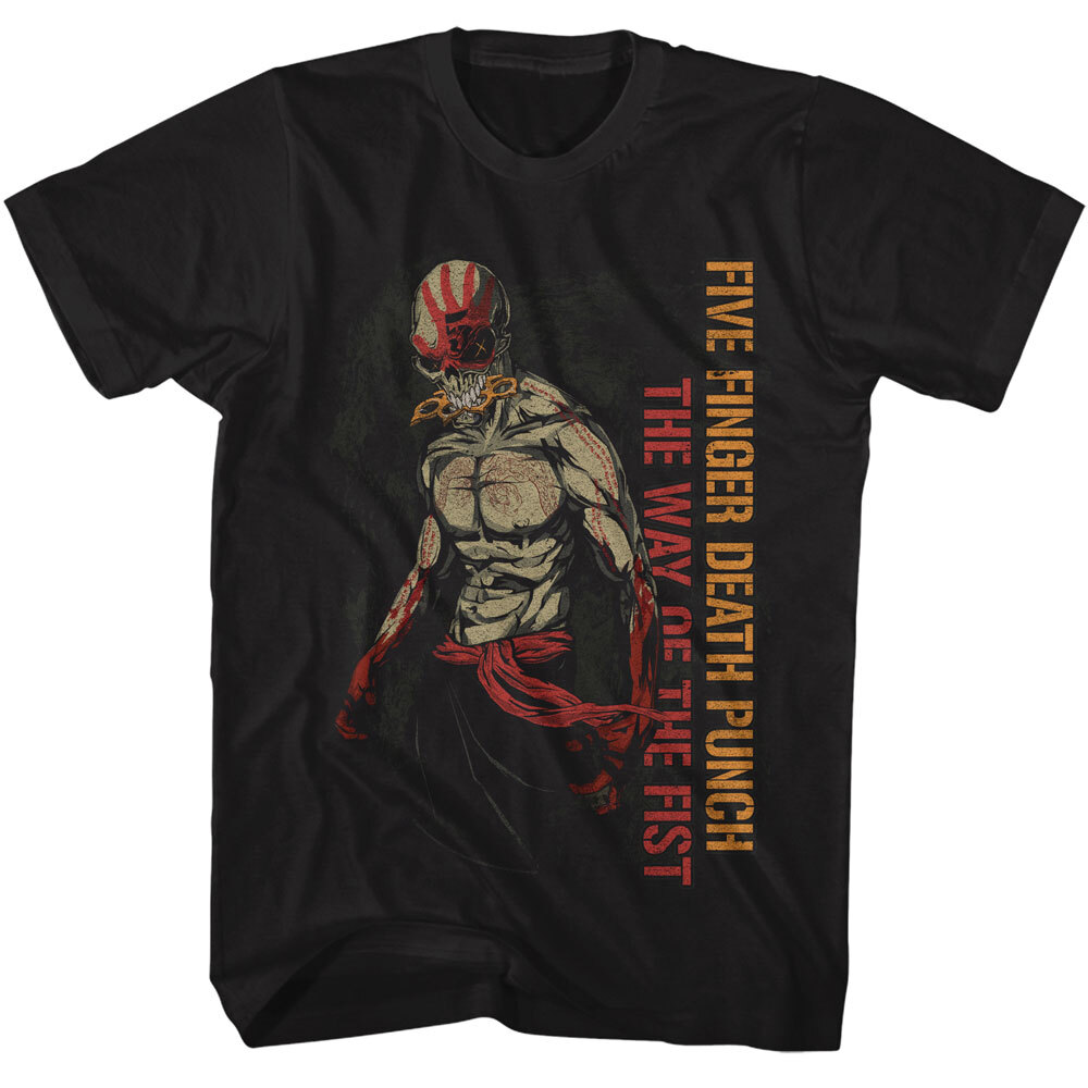 Five Finger Death Punch Way Of The Fist Heavy Metal Band T-Shirt for Men