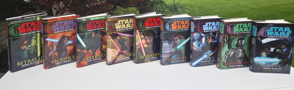 Star Wars ~ Legacy of the Force ~ Books ~ Hardcover Set