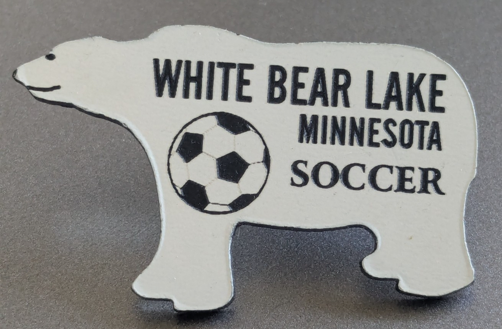 White Bear Lake - Minnesota Soccer - Backpack Hat Lapel Pin