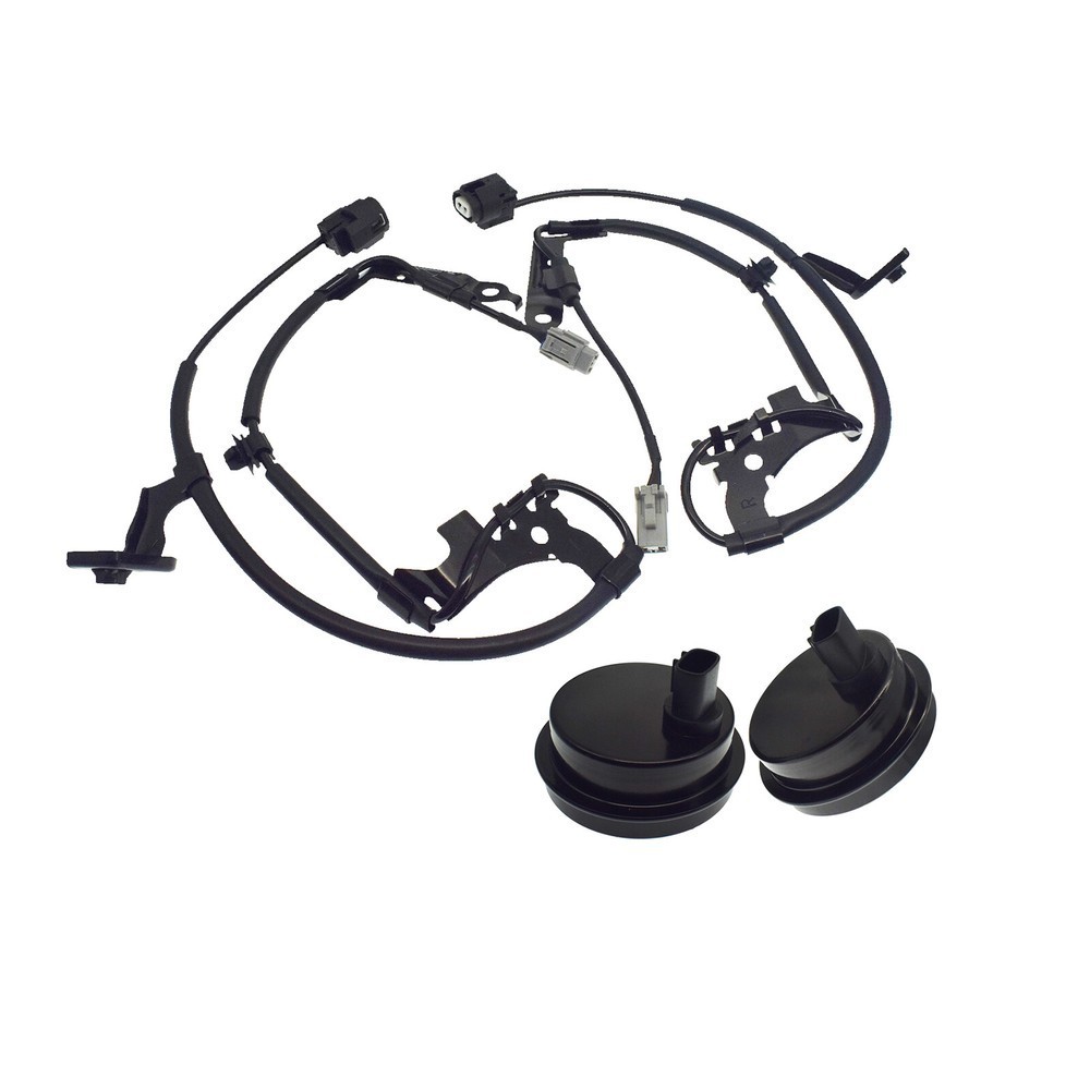 4PCS Front LH RH ABS Wheel Speed Sensor & Wiring Harness For GS350 IS250 IS350