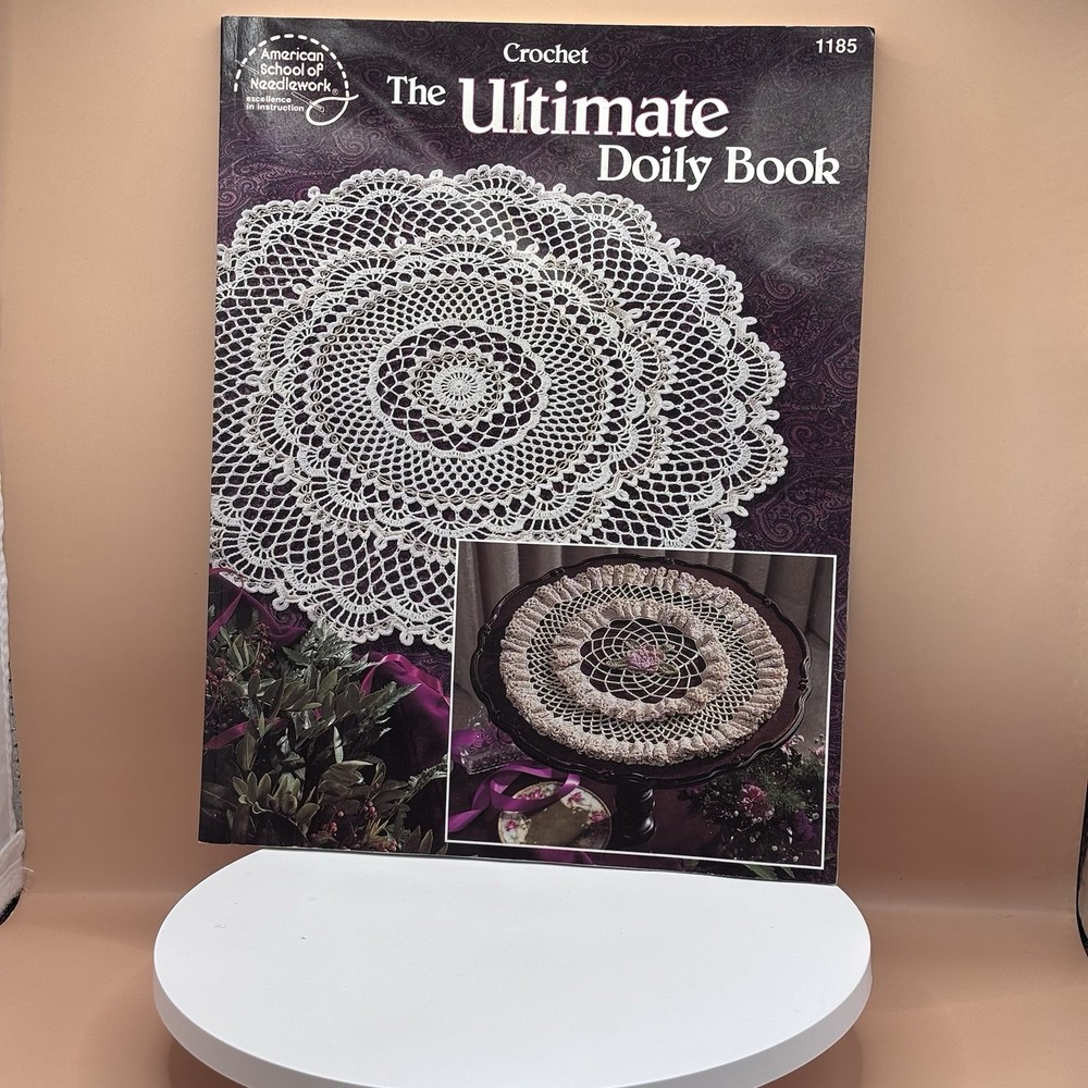 The Ultimate Doily Book 17 Exquisite Designs Home Decor Crochet Pattern Book