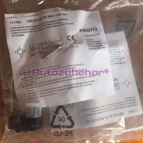 1PCS New SMTSO-8E-PS-M12-LED-24 Proximity Switch 191986 #jg