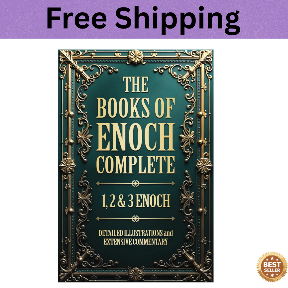 The Books of Enoch Complete (Illustrated): the 1, 2 & 3 Enoch Collection with De