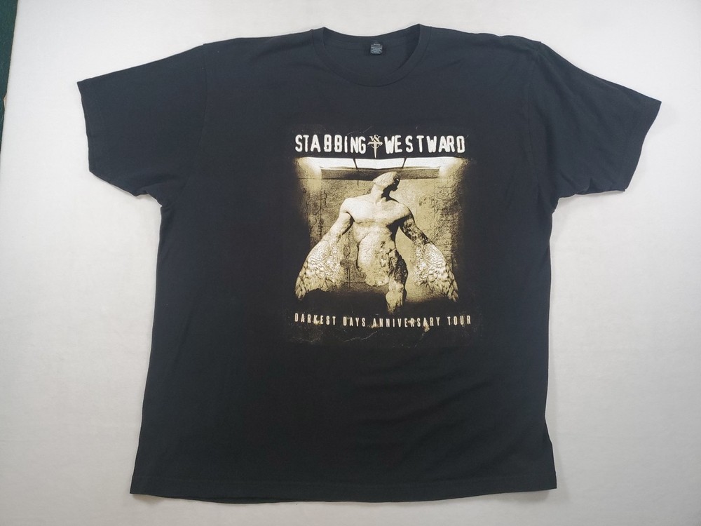 Vintage Stabbing Westward Darkest Days Anniversary Tour Shirt XXL