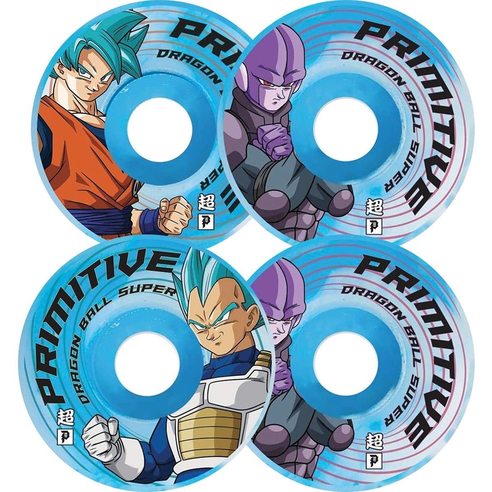 Primitive Skate DBS2 Survival Team Blue Wheels 52mm 99a 4-Pack