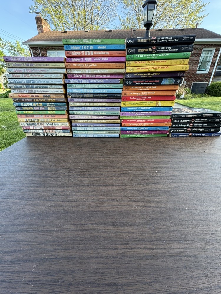 The Destroyer Warren Murphy Paperback lot of 63
