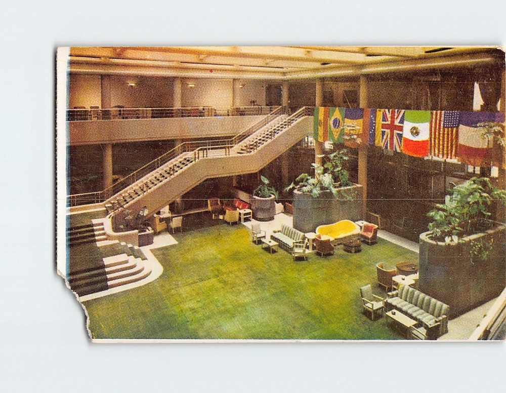 Postcard Lobby Hotel del Prado Mexico