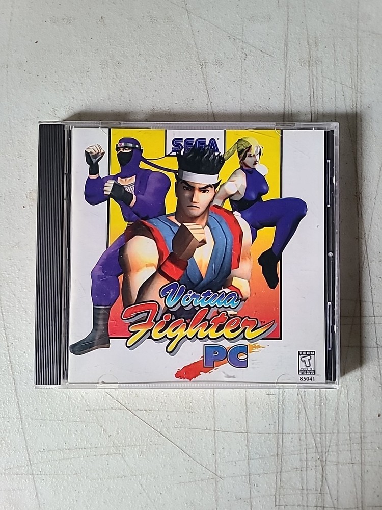 Sega Virtua Fighter PC Windows 95 CD-ROM  *PC, 1996, Disc Is Mint*