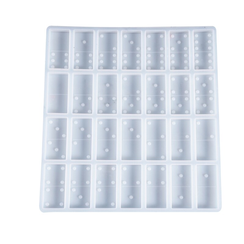 Professional Flexible Non-Stick Handmade Domino Molds for Resin Casting