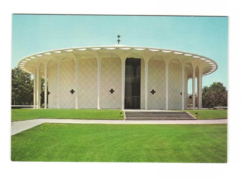 CA Institute of Technology Pasadena CA VTG postcard Unp Beckman Auditorium