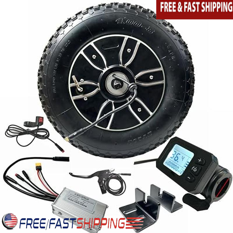 36V 230W Electric Wheelbarrow Motor Kit with 97N.M Torque for Utility Carts