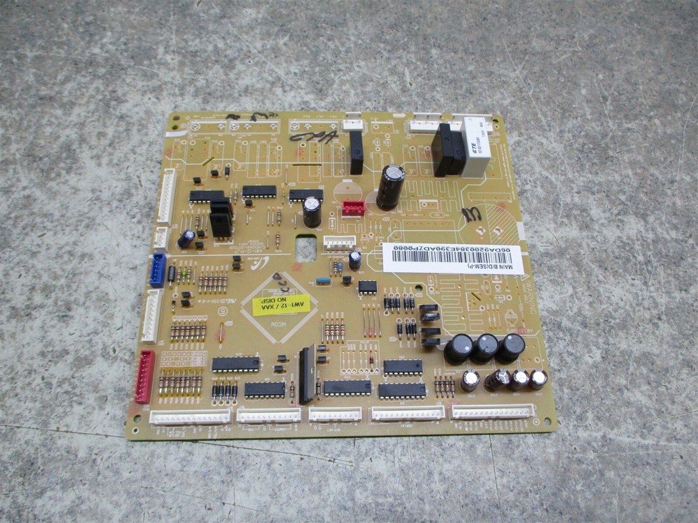 Samsung Refrigerator Control Board Part # Da92-00384E