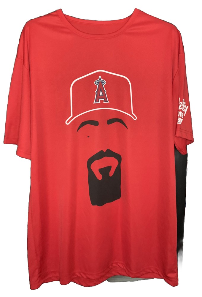 ANTHONY RENDON Los Angeles ANGELS Baseball SGA Red XL Jersey Style MLB Shirt