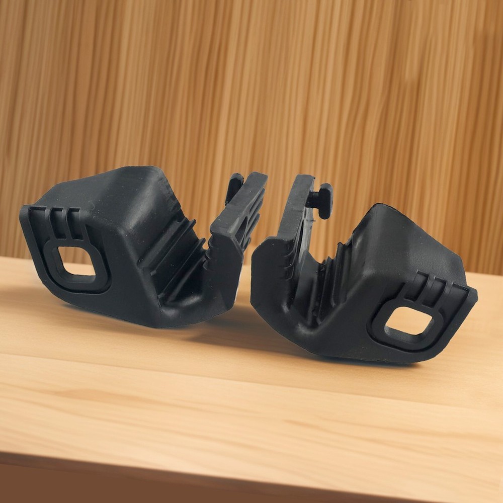 Black Headlight Brackets Clip 51647285597/598 for LH & Right Car Lights