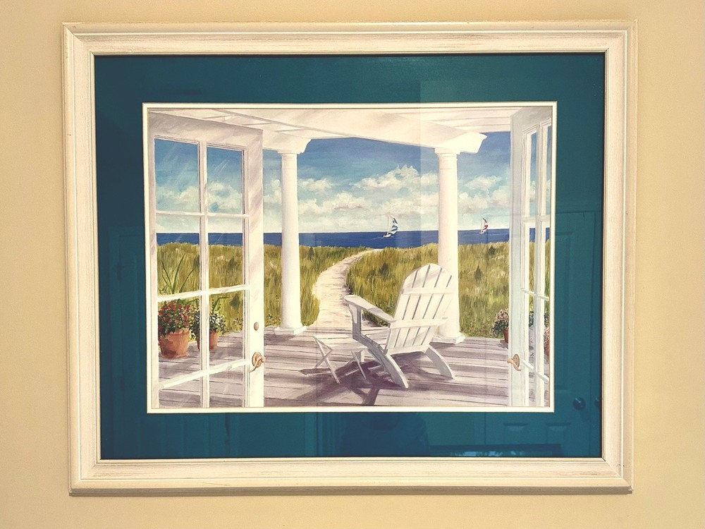 Large Coastal Framed Art - 