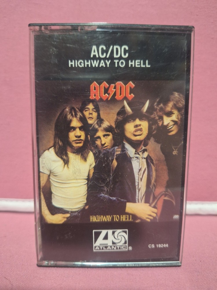 AC/DC Highway to Hell Cassette Atlantic CS 19244 Rock Hard Rock 1979