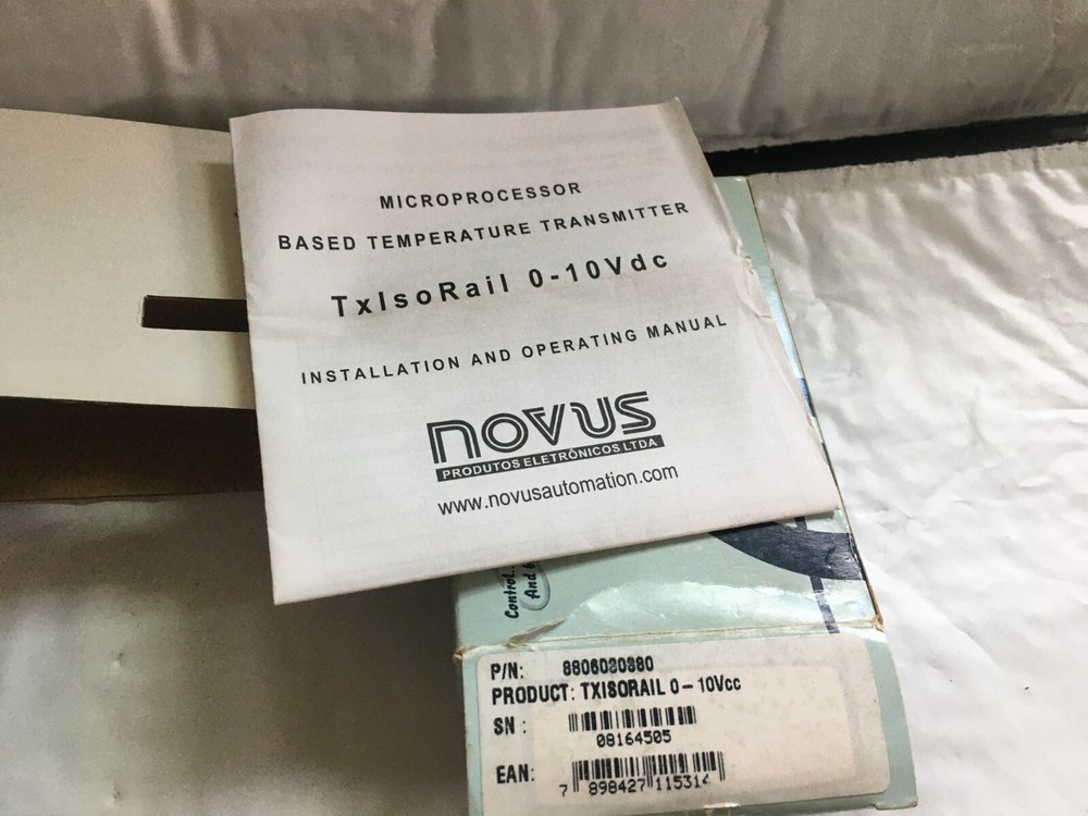 Novus TxsloRail   Isolated Transmitter  Temp   ~NEW    ~No Tariff