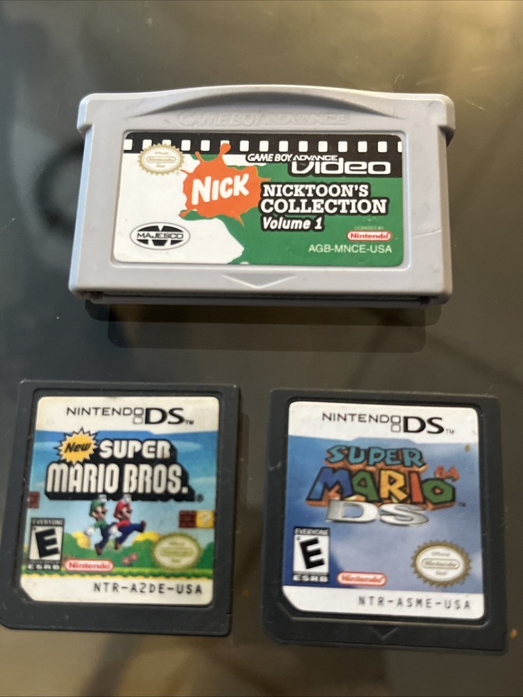 lot of nintendo ds games