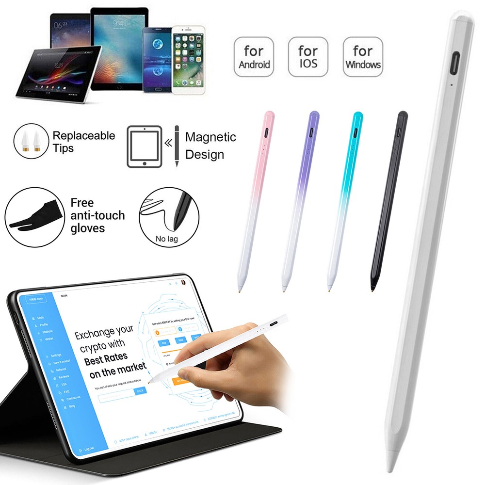 Touch Screen Drawing Stylus Pen Universal For iPhone iPad Samsung Lenovo Tablet