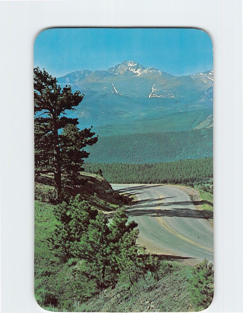 Postcard Long's Peak Rocky Mountain National Park Colorado USA