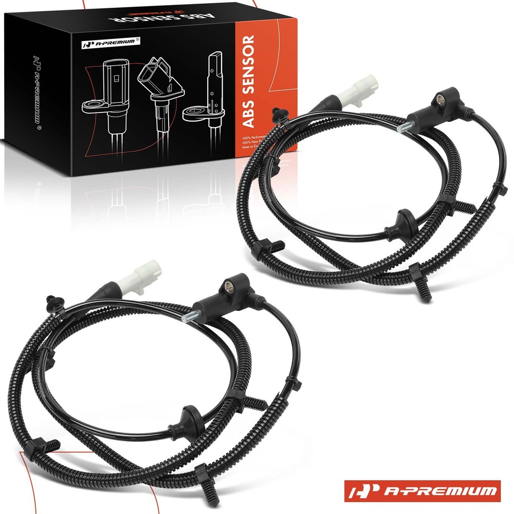 Dual ABS Wheel Speed Sensors Rear LH RH for Ford Crown Vic Lincoln Town Car