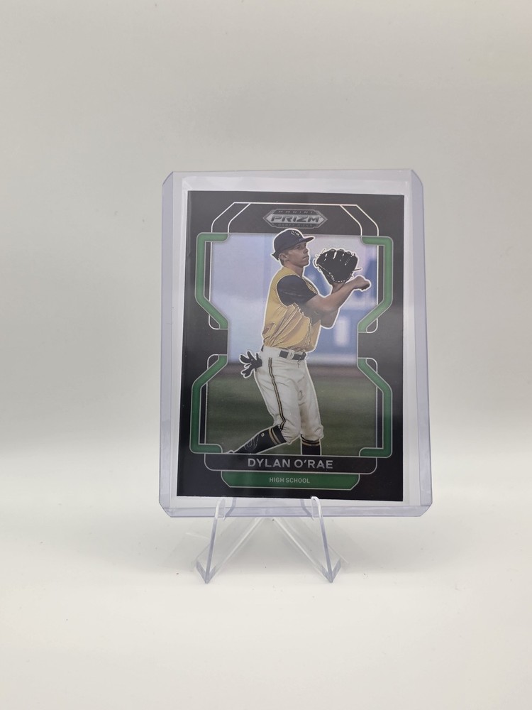 2022 Panini Prizm Draft Picks DYLAN O’RAE Black Prizm PDP102