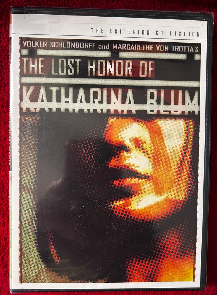 The Lost Honor of Katharina Blum (1975), DVD, New, Criterion Collection, 177
