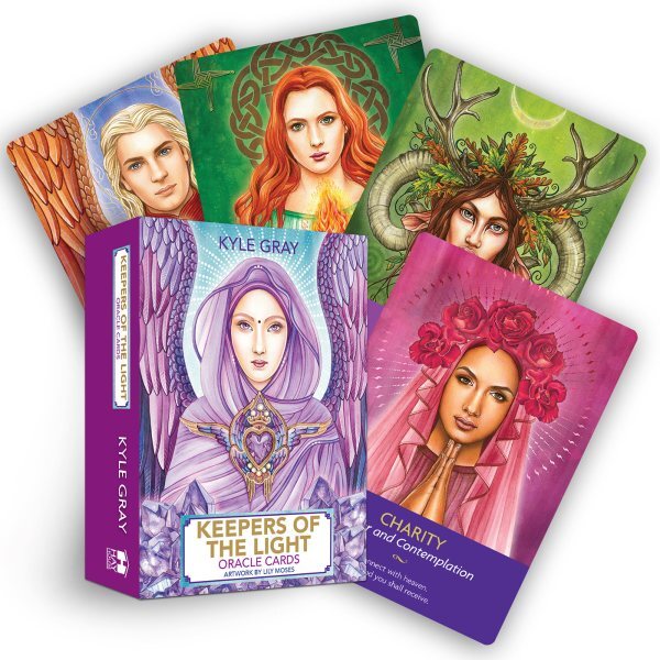 Keepers of the Light Oracle Cards, Cards by Gray, Kyle; Moses, Lily (ILT), Br...