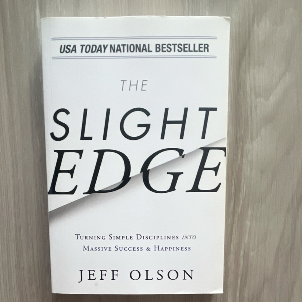 The Slight Edge by Jeff Olson Paperback Self-Help Personal Growth Success Book