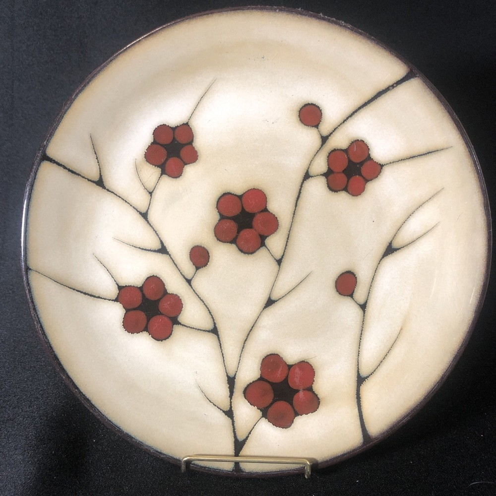 Pfaltzgraff Aster Dinner Plate(S) Red Flowers 11”