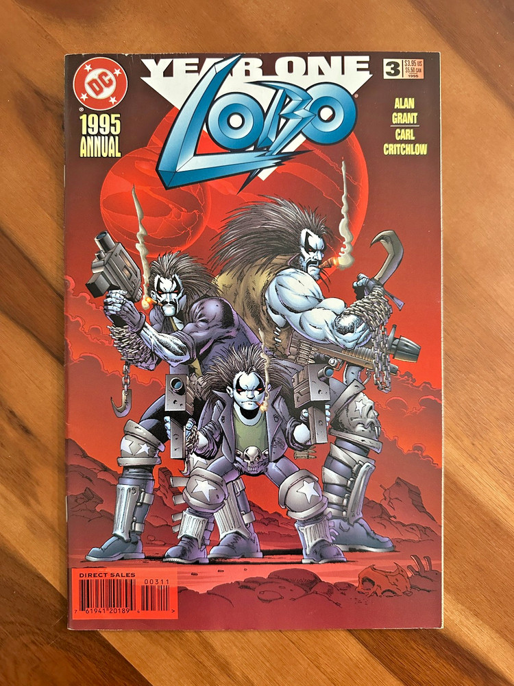Lobo Annual #3 1995 Year One DC Comics Alan Grant