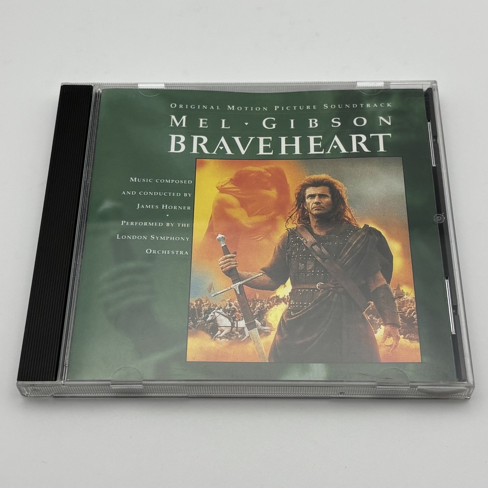 James Horner ✅ Braveheart (Original Soundtrack) ✅ CD 1995 Soundtrack Decca VTG