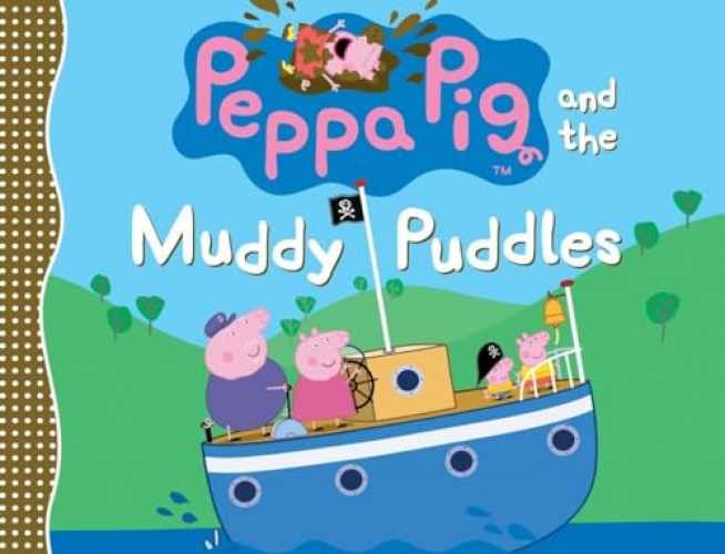 Peppa Pig and the Muddy Puddles - Hardcover, by Candlewick Press - Acceptable