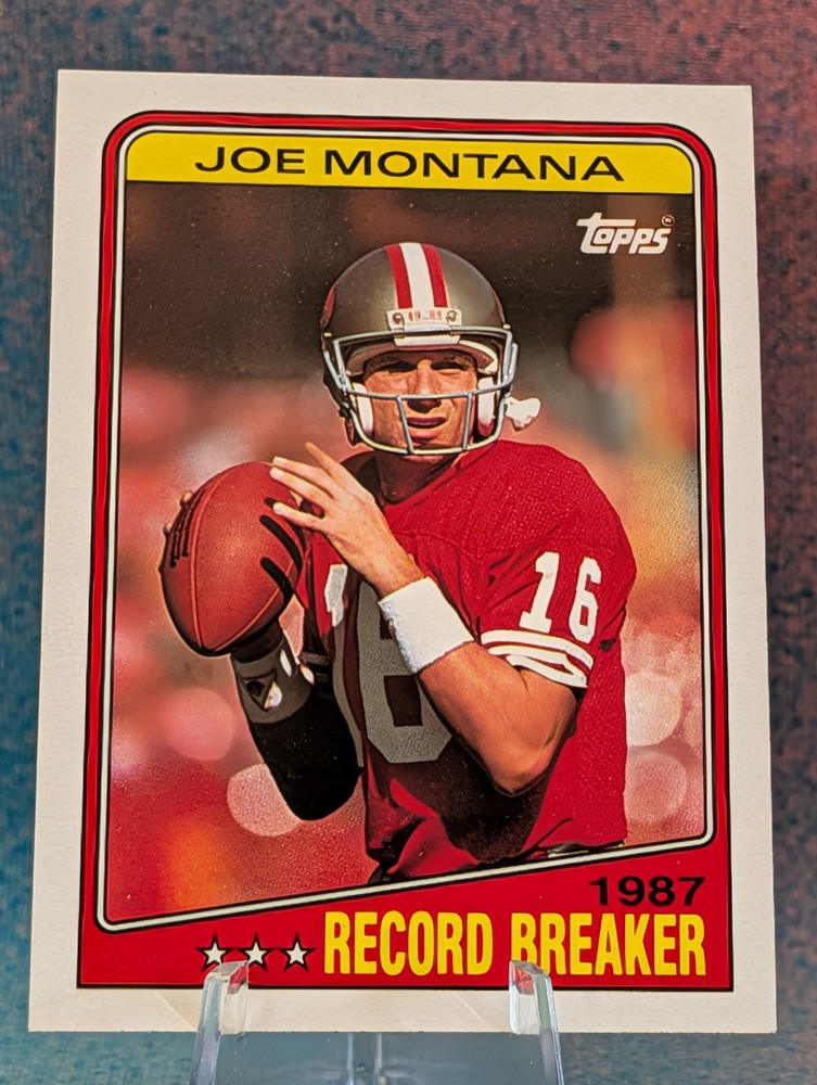 1988 Topps #4 Joe Montana