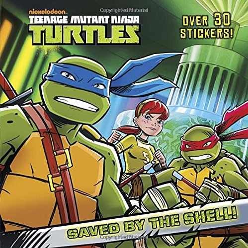 Saved by the Shell! (Teenage Mutant - Paperback, by Golden Books - Acceptable