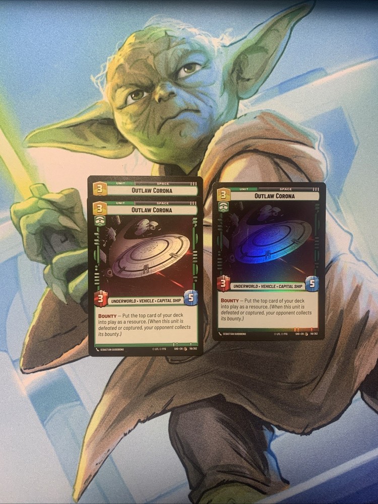 x3 Outlaw Corona ~ Shadows of the Galaxy (SHD) Star Wars Unlimited (SWU)