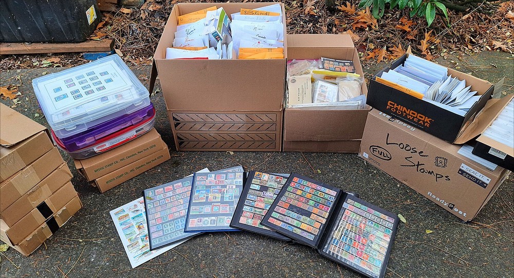 5,000,000+ Worldwide Mint & Used Stamp Collection